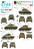 Star Decals 35-C1109 Kiwi Armour 2 - Shermans of 18th & 20th Armoured Regiment 1/35